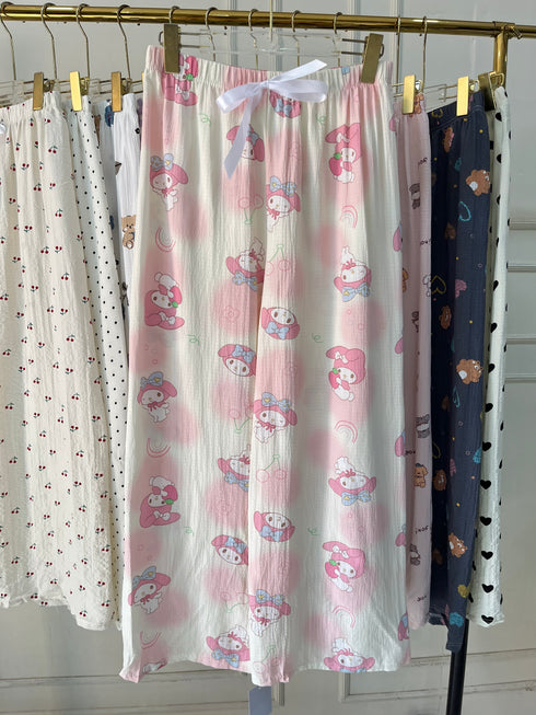 Summer Cute Printed Loose Pyjamas